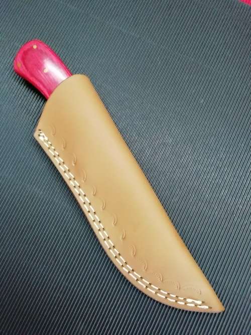 NEW STOCK - HANDMADE DAMASCUS STEEL HUNTING KNIFE !!!