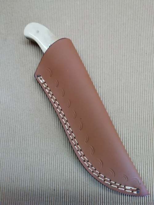 HANDMADE DAMASCUS STEEL HUNTING KNIFE !!!