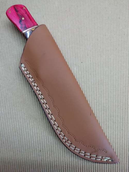 HANDMADE DAMASCUS STEEL HUNTING KNIFE !!!