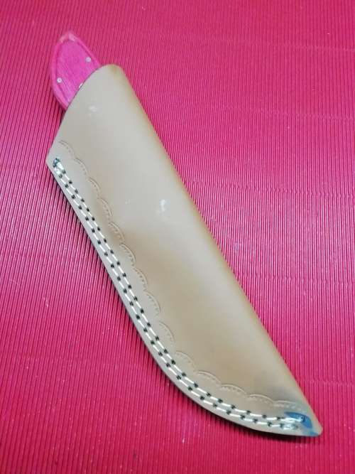 HANDMADE DAMASCUS STEEL HUNTING KNIFE !!!