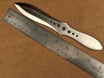 HANDMADE STAINLESS STEEL THROWING KNIFE-SET OF THREE KNIVES !!!