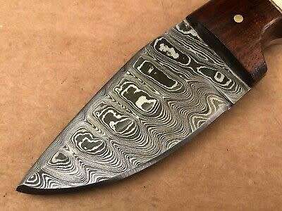 SMALL HANDMADE DAMASCUS STEEL KNIFE !!!