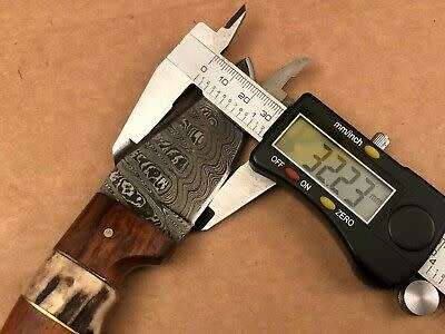 SMALL HANDMADE DAMASCUS STEEL KNIFE !!!