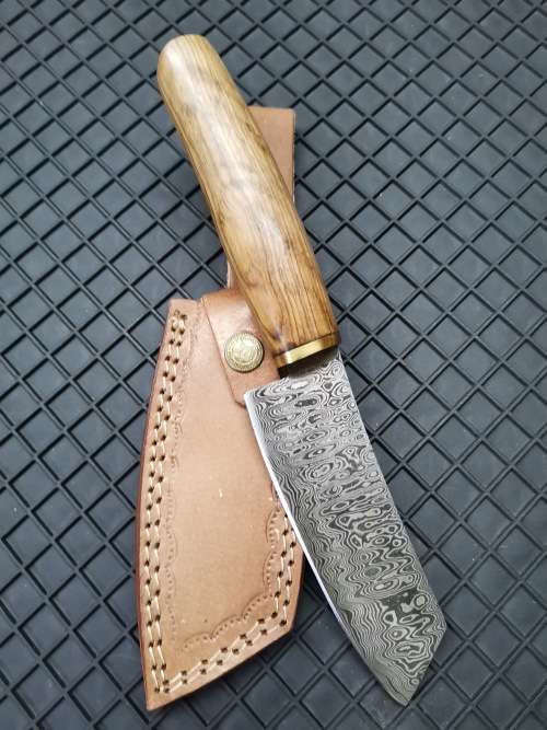 HANDMADE DAMASCUS STEEL KNIFE !!!