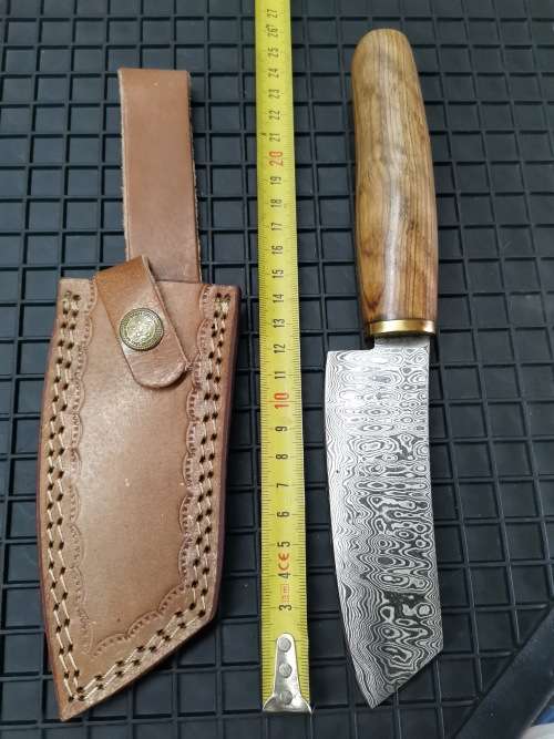 HANDMADE DAMASCUS STEEL KNIFE !!!
