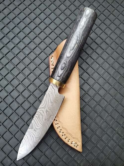 HANDMADE DAMASCUS STEEL KITCHEN KNIFE !!!