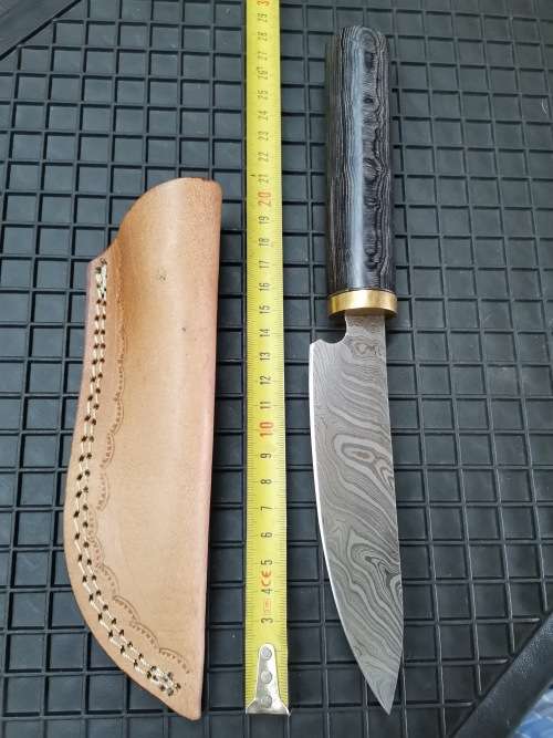 HANDMADE DAMASCUS STEEL KITCHEN KNIFE !!!