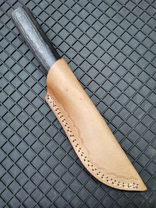 HANDMADE DAMASCUS STEEL KITCHEN KNIFE !!!