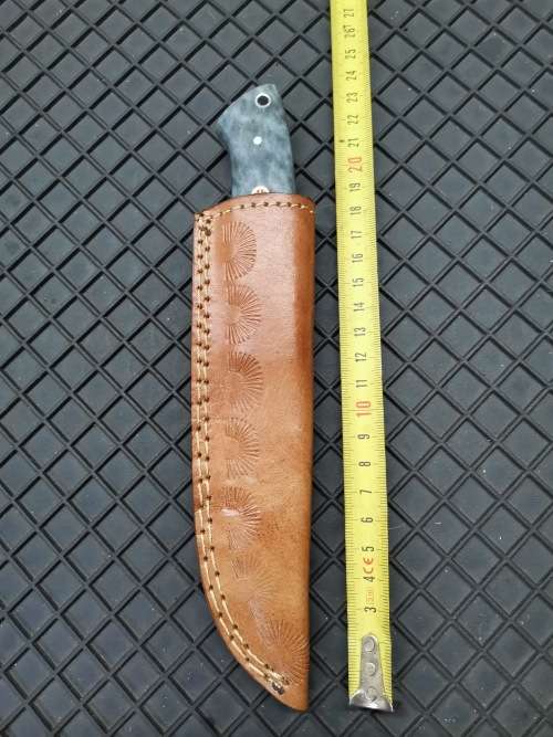 HANDMADE DAMASCUS STEEL HUNTING KNIFE