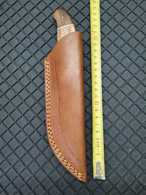 HANDMADE DAMASCUS STEEL HUNTING KNIFE