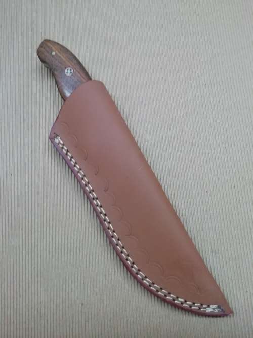 HANDMADE DAMASCUS STEEL HUNTING KNIFE !!!