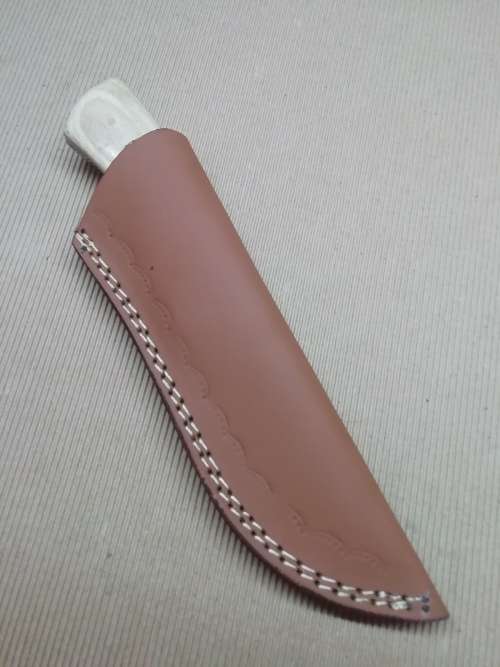 HANDMADE DAMASCUS STEEL HUNTING KNIFE !!!