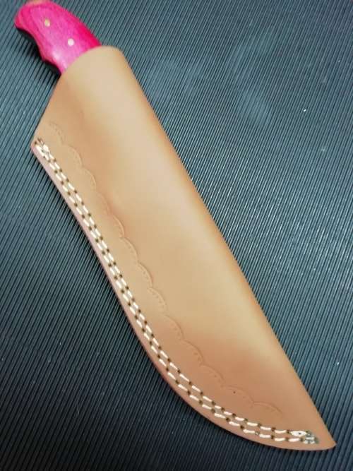 HANDMADE DAMASCUS STEEL HUNTING KNIFE !!!