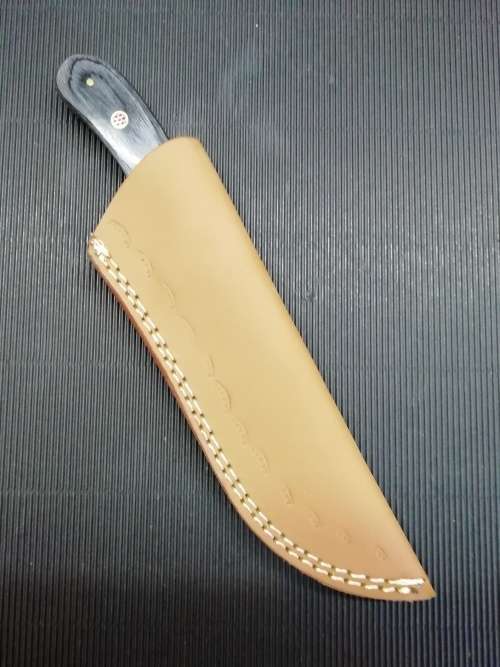 HANDMADE DAMASCUS STEEL HUNTING KNIFE !!!