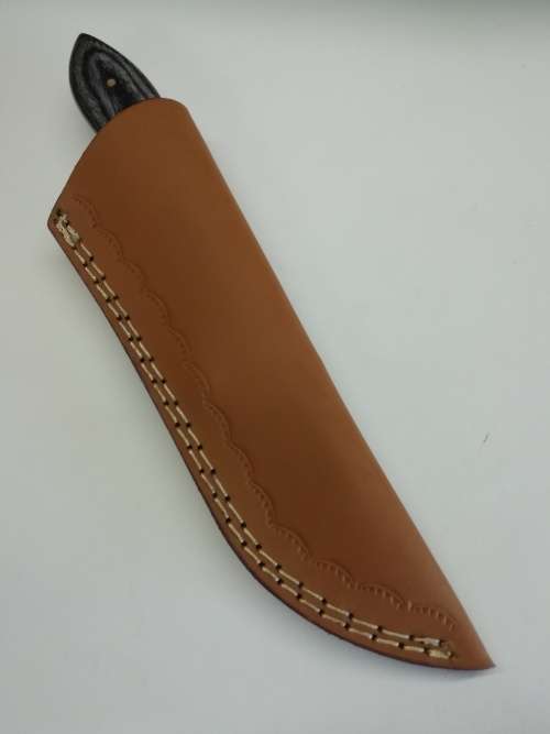 HANDMADE DAMASCUS STEEL HUNTING KNIFE !!!