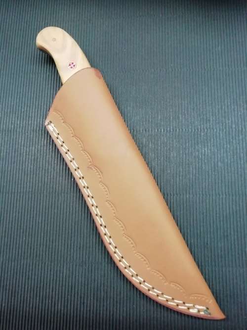 HANDMADE DAMASCUS STEEL HUNTING KNIFE !!!