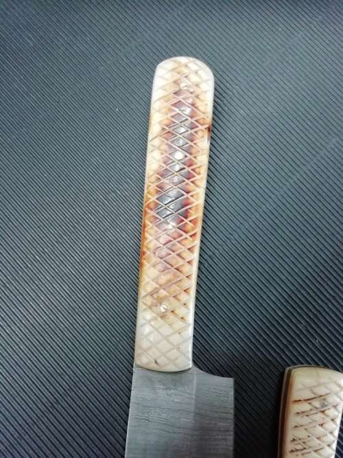 HANDMADE DAMASCUS STEEL CHEF'S KNIFE SET !!!