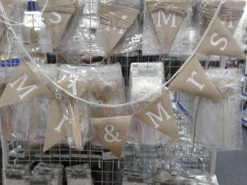 Hessian Wedding decorations