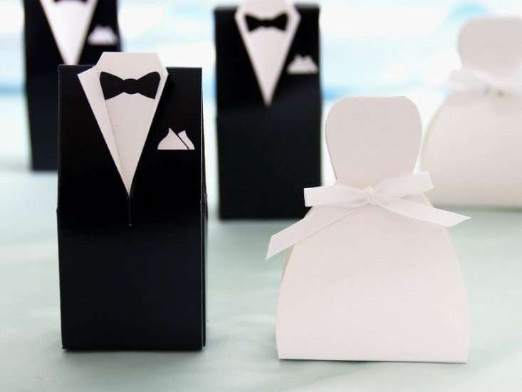 Wedding favour boxes