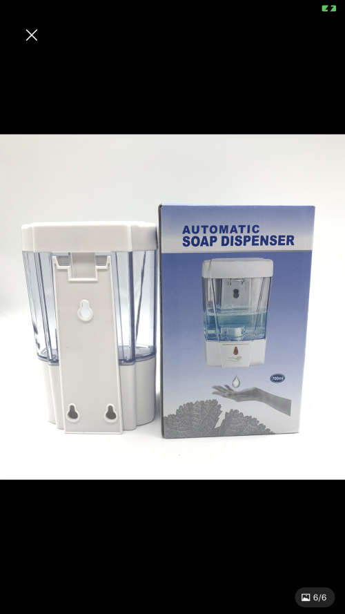 Automatic soap and hand sanitizer dispenser non touch infra red. 2 settings.