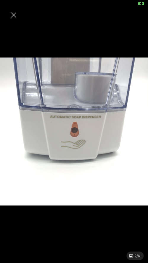 Automatic soap and hand sanitizer dispenser non touch infra red. 2 settings.