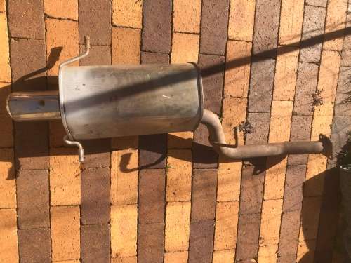 Subaru 2,5 WRX STI exhaust back box. 2008 model. Original.