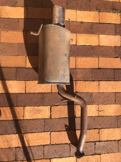 Subaru 2,5 WRX STI exhaust back box. 2008 model. Original.