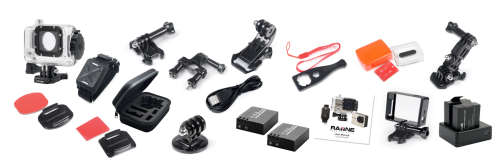 Rayne V2 Advance 4K Action Camera GoPro SJ Cam Eken Wifi  Remote