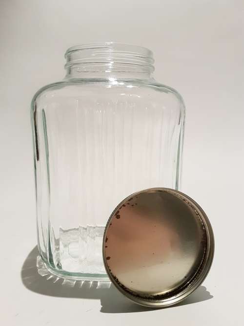 Vintage kitchen jar