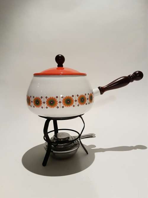 Retro Fondue set