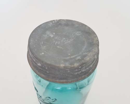 Blue vintage Ball jar