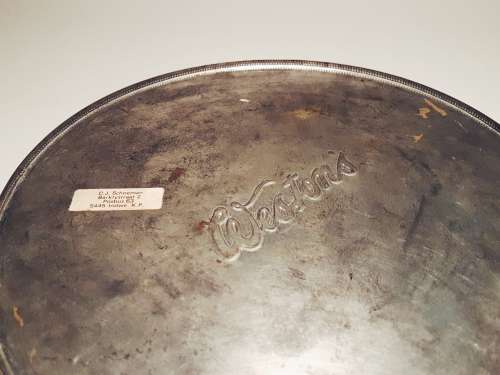 Vintage Westons cookie tin