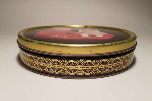 Vintage Westons cookie tin