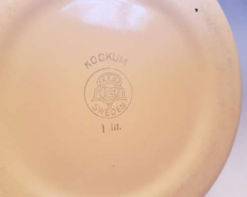 Kockum 1ltr enamel jug