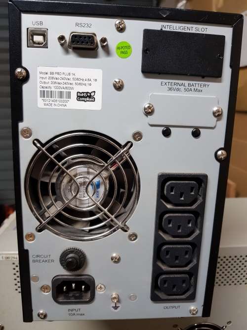 Tescom UPS SS PRO PLUS 1KVA