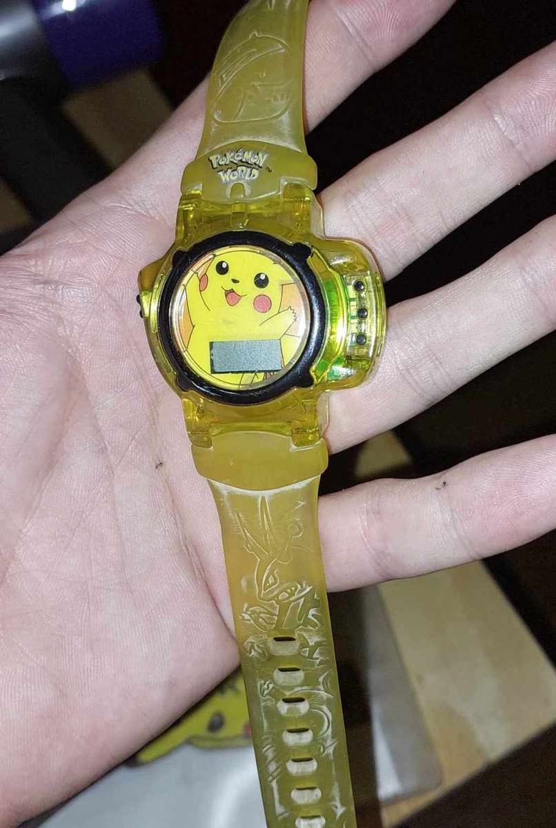 HUGE Collection of Rare, Classic and New Pokemon Cards + Tazos + Pokemon World Pikachu watch