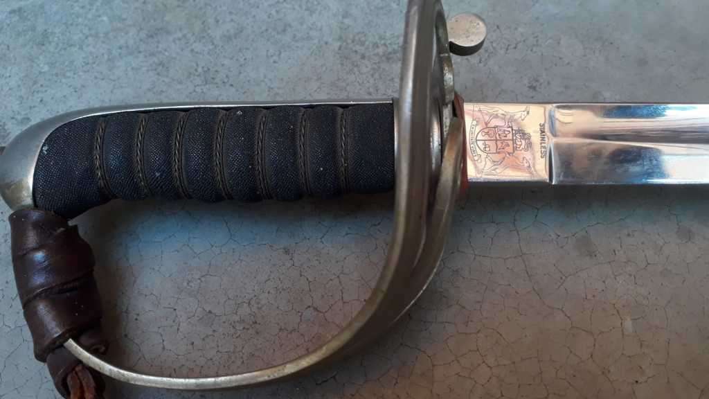 South African Police Ceeremonial Sword, WKC Solingen