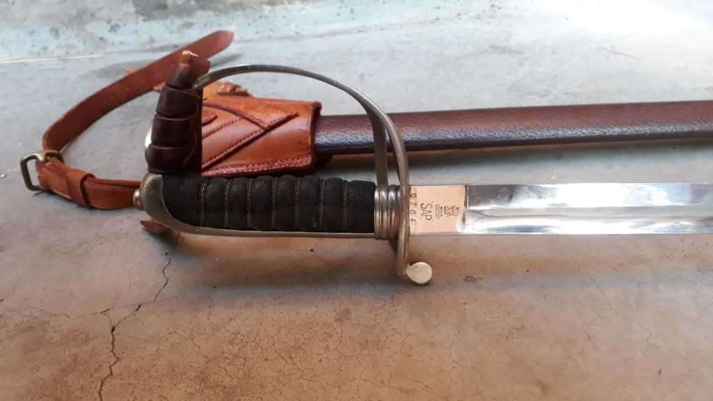 South African Police Ceeremonial Sword, WKC Solingen