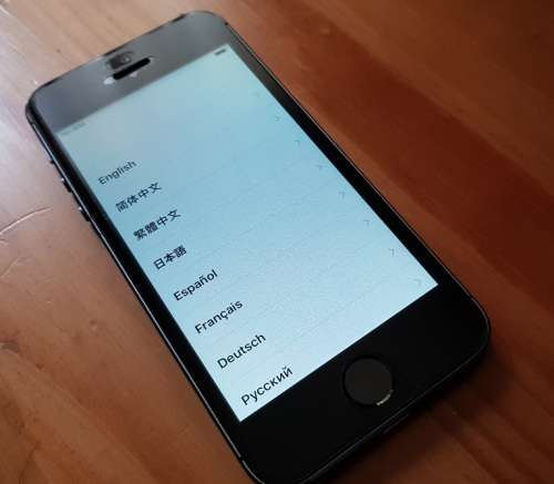 iPhone 5S 64GB Space Grey