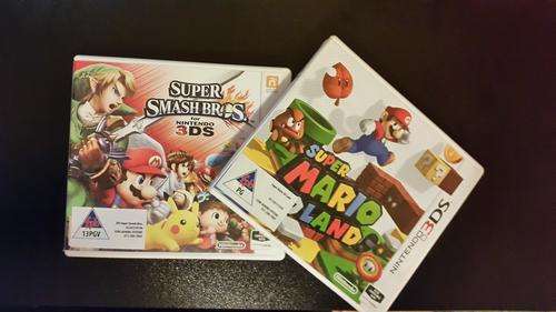 Nintendo 3DS Games: Smash Bros and Mario Land 3D