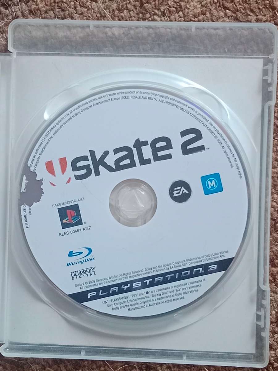 Play station 3 game  ,  Skate 2