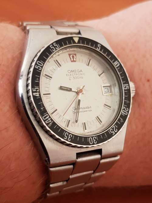 VINTAGE OMEGA F300 SEAMASTER CHRONOMETER- RARE 41MM CASE