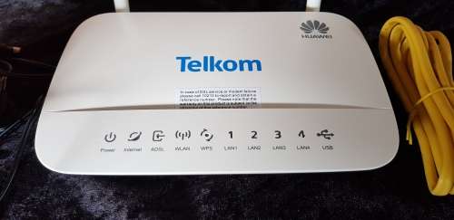 PRE OWNED HUAWEI HG532f WIRELESS HOME GATEWAY BROADBAND ROUTER USING ADSL LINE