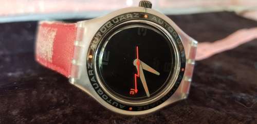 RARE VINTAGE SWATCH AUTOQUARTZ MEN'S WATCH IN GOOD RUNNING ORDER