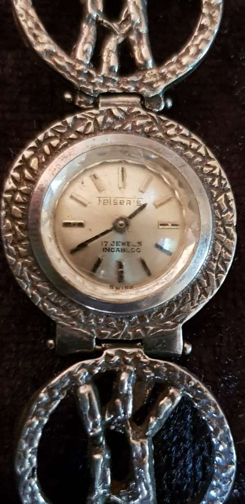 VINTAGE FELSER'S LADIES WATCH IN 800 FINE SILVER- WINDING AND RUNNING