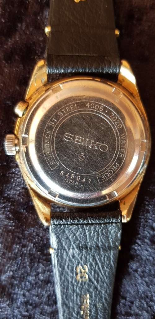 VINTAGE MEN'S SEIKO BELL-MATIC FOR REPAIR/SERVICE