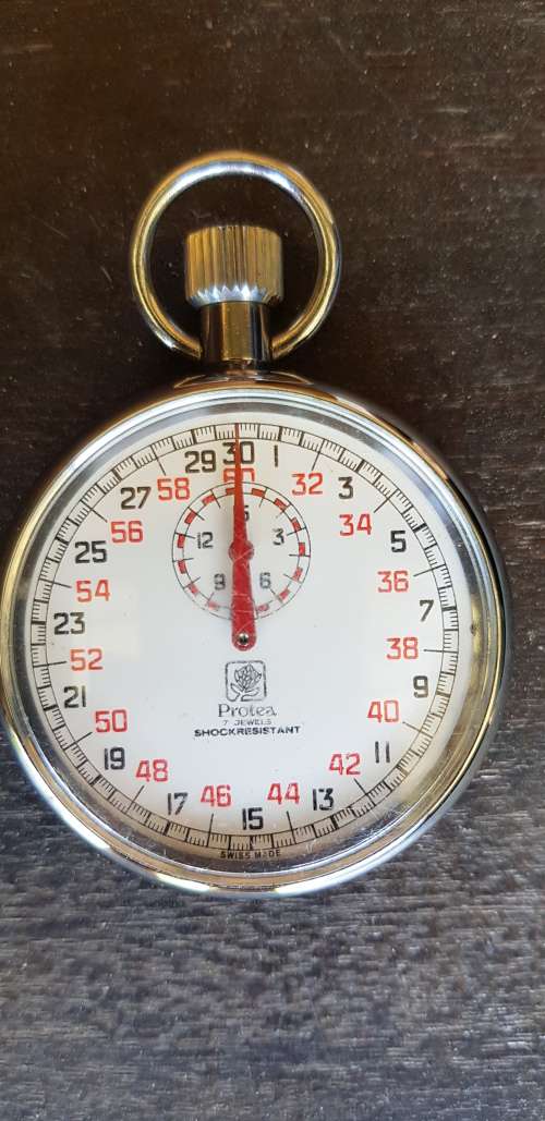 VINTAGE PROTEA STOPWATCH IN GOOD WORKING ORDER