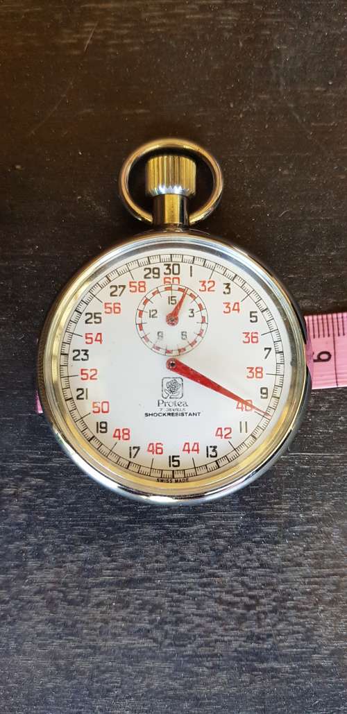 VINTAGE PROTEA STOPWATCH IN GOOD WORKING ORDER