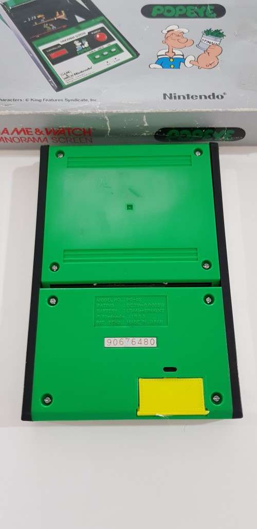 VINTAGE NINTENDO GAME AND WATCH POPEYE PANORAMA SCREEN