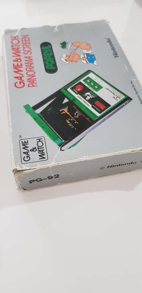 VINTAGE NINTENDO GAME AND WATCH POPEYE PANORAMA SCREEN